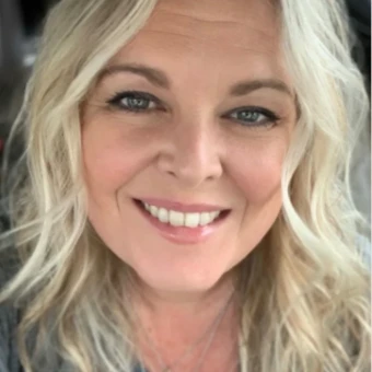 Bridgette, licensed master esthetician and owner of Radiant Glow Skin Spa