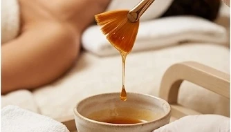 Personalized Hybrid Treatment application at Radiant Glow Skin Spa
